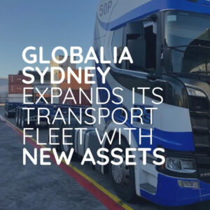 new transport fleet by logistics company in Sydney